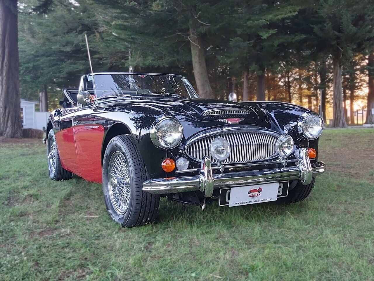 1967 AUSTIN HEALEY 3000 MK III 4 SP MANUAL + OVERDRIVE 2D CONVERTIBLE