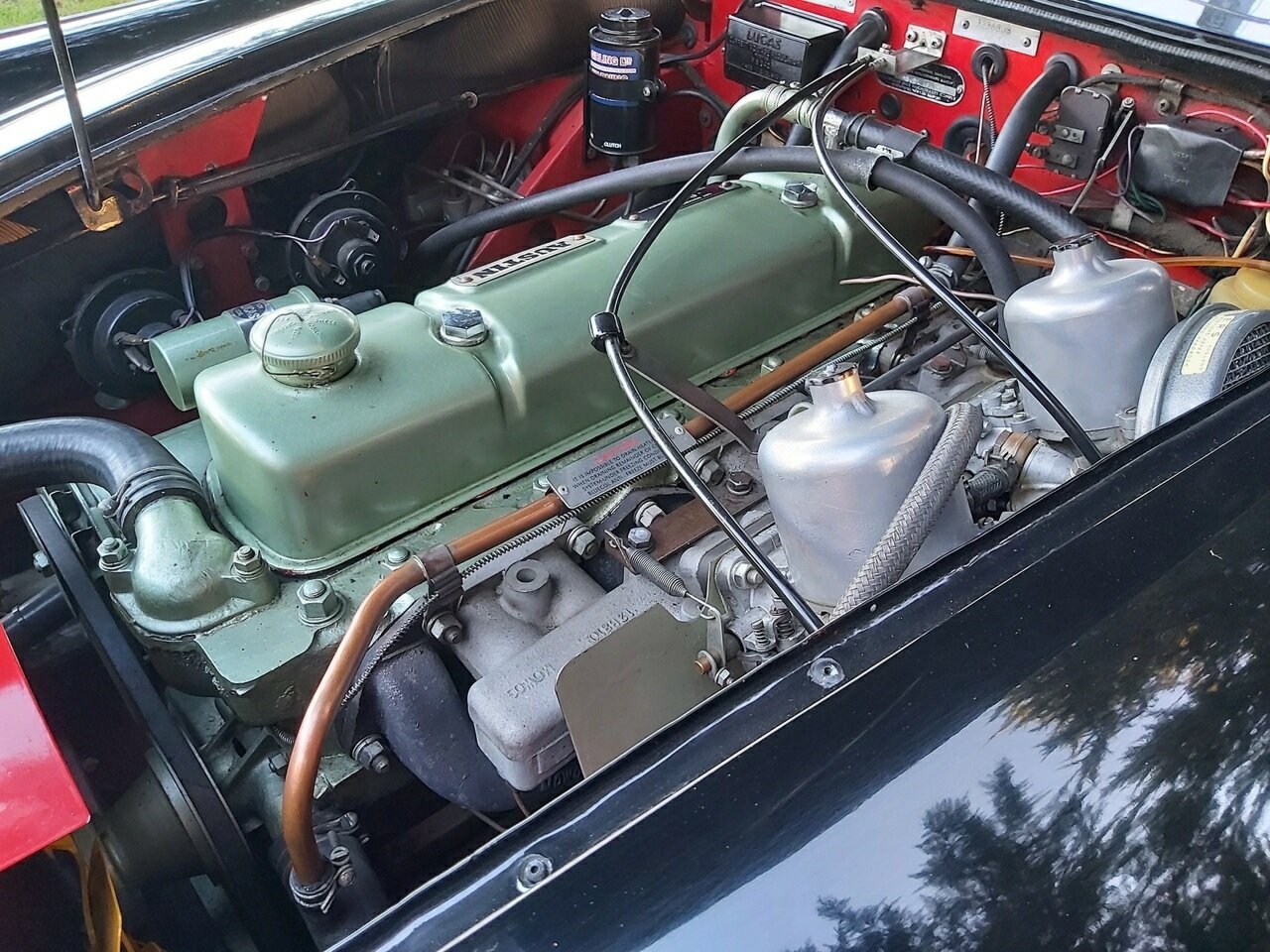 1967 AUSTIN HEALEY 3000 MK III 4 SP MANUAL + OVERDRIVE 2D CONVERTIBLE