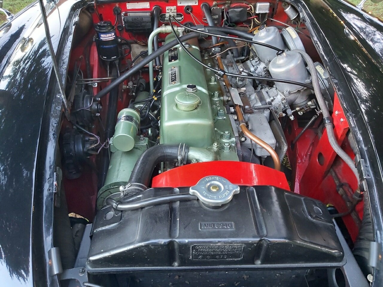 1967 AUSTIN HEALEY 3000 MK III 4 SP MANUAL + OVERDRIVE 2D CONVERTIBLE