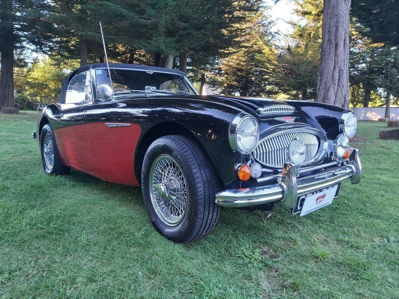 1967 AUSTIN HEALEY 3000 MK III 4 SP MANUAL + OVERDRIVE 2D CONVERTIBLE