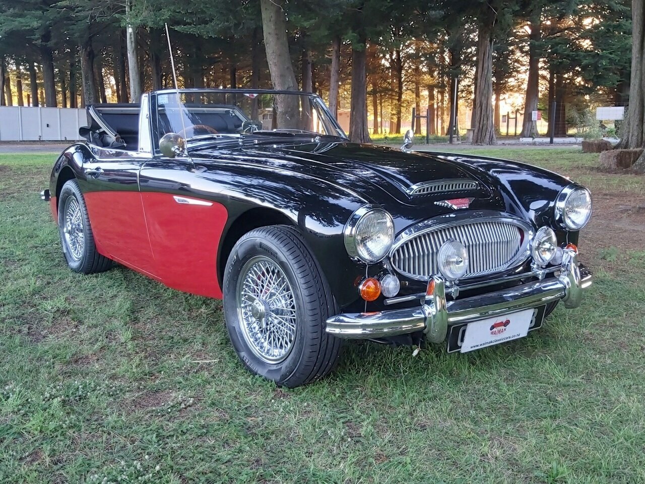 1967 AUSTIN HEALEY 3000 MK III 4 SP MANUAL + OVERDRIVE 2D CONVERTIBLE