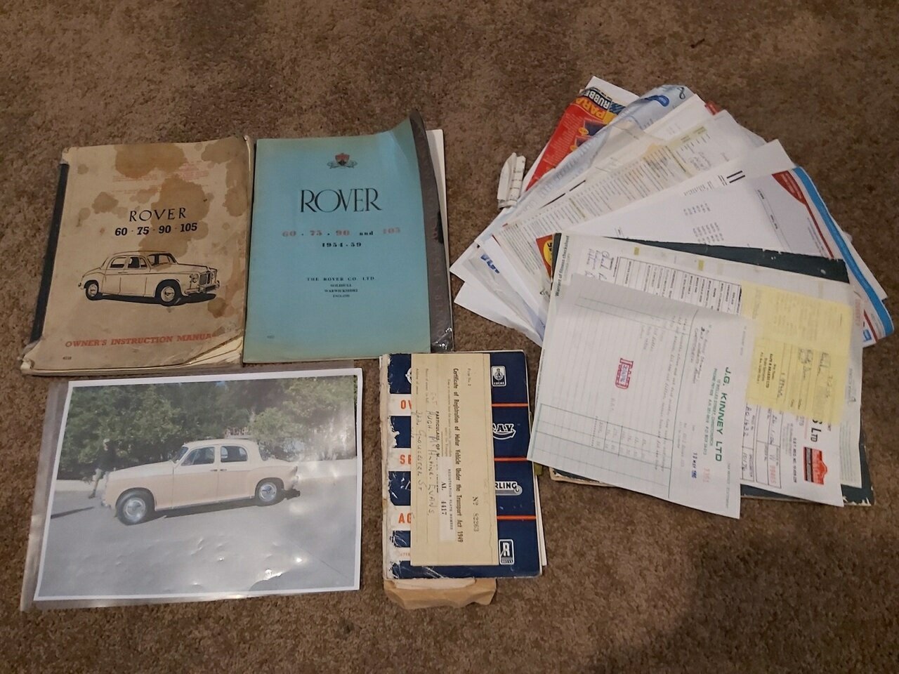 1958 ROVER 105 S 4D SEDAN