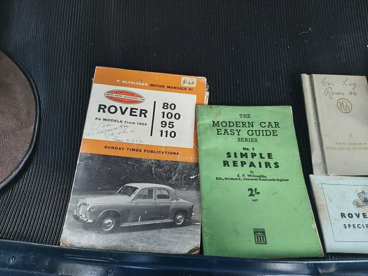 1964 ROVER P4 110 4 SP MANUAL 4D SEDAN