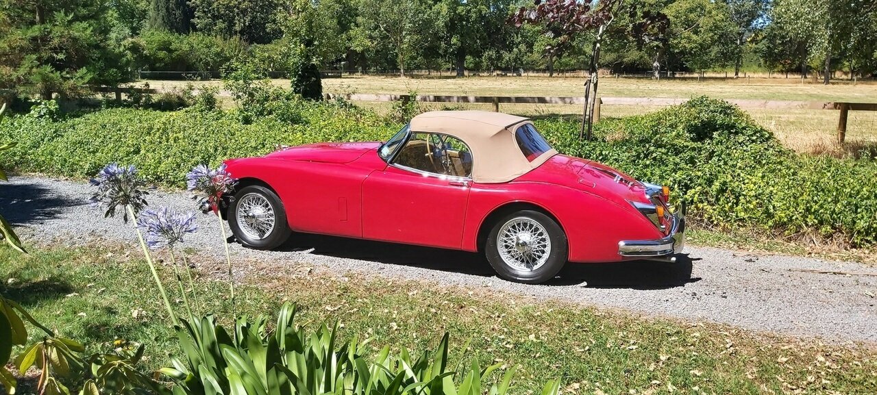 1958 JAGUAR XK150 4 SP MANUAL 2D CONVERTIBLE