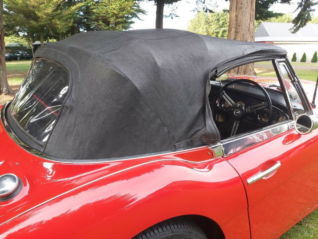 1963 AUSTIN HEALEY 3000 MK II BJ7 4 SP MAN + OVERDRIVE 2D CABRIOLET