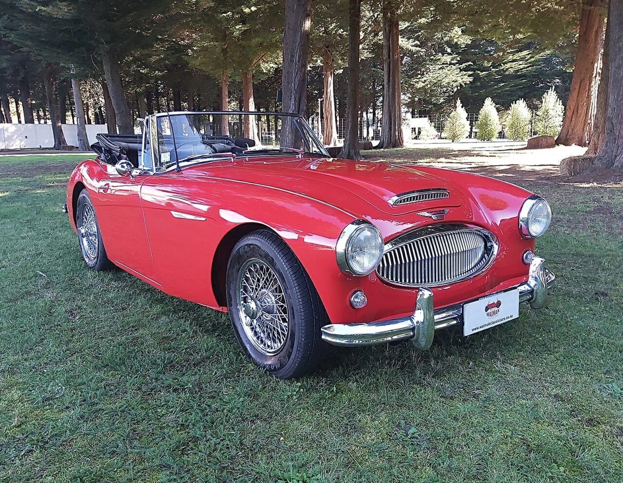 1963 AUSTIN HEALEY 3000 MK II BJ7 4 SP MAN + OVERDRIVE 2D CABRIOLET
