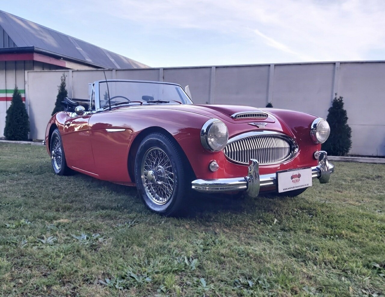 1963 AUSTIN HEALEY 3000 MK II BJ7 4 SP MAN + OVERDRIVE 2D CABRIOLET