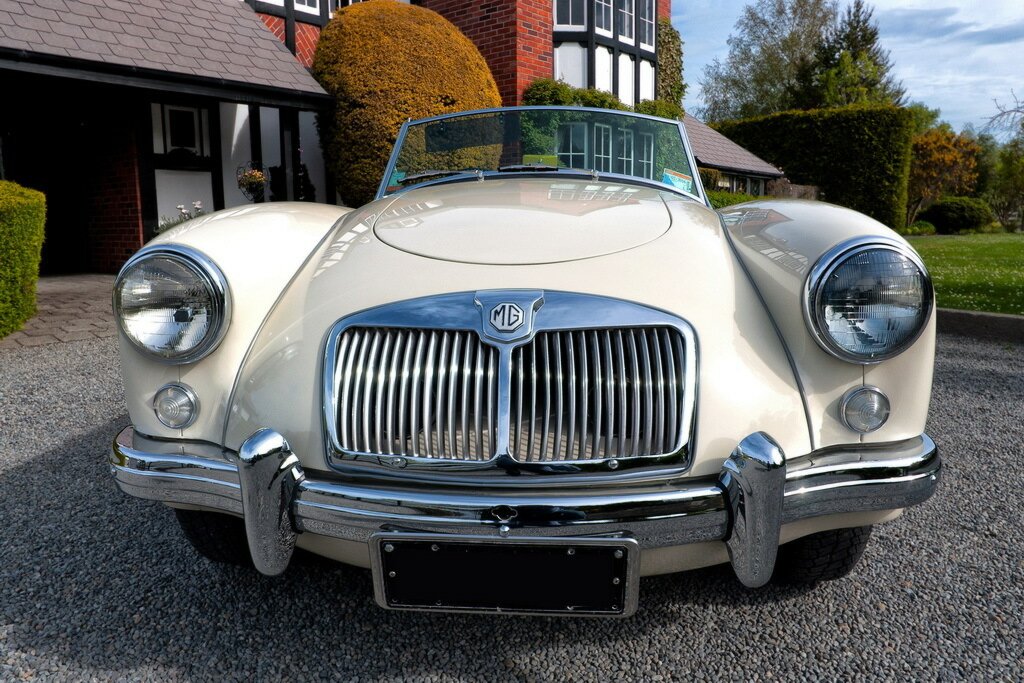 1957 MG A MK I MANUAL 2D CABRIOLET
