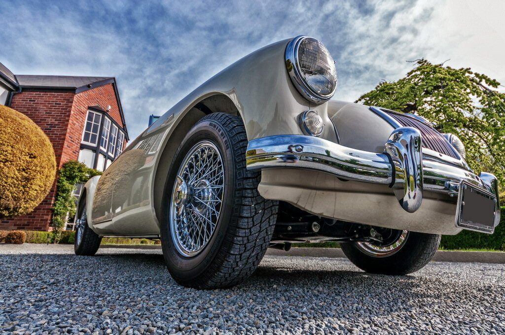 1957 MG A MK I MANUAL 2D CABRIOLET