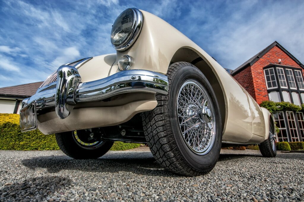 1957 MG A MK I MANUAL 2D CABRIOLET