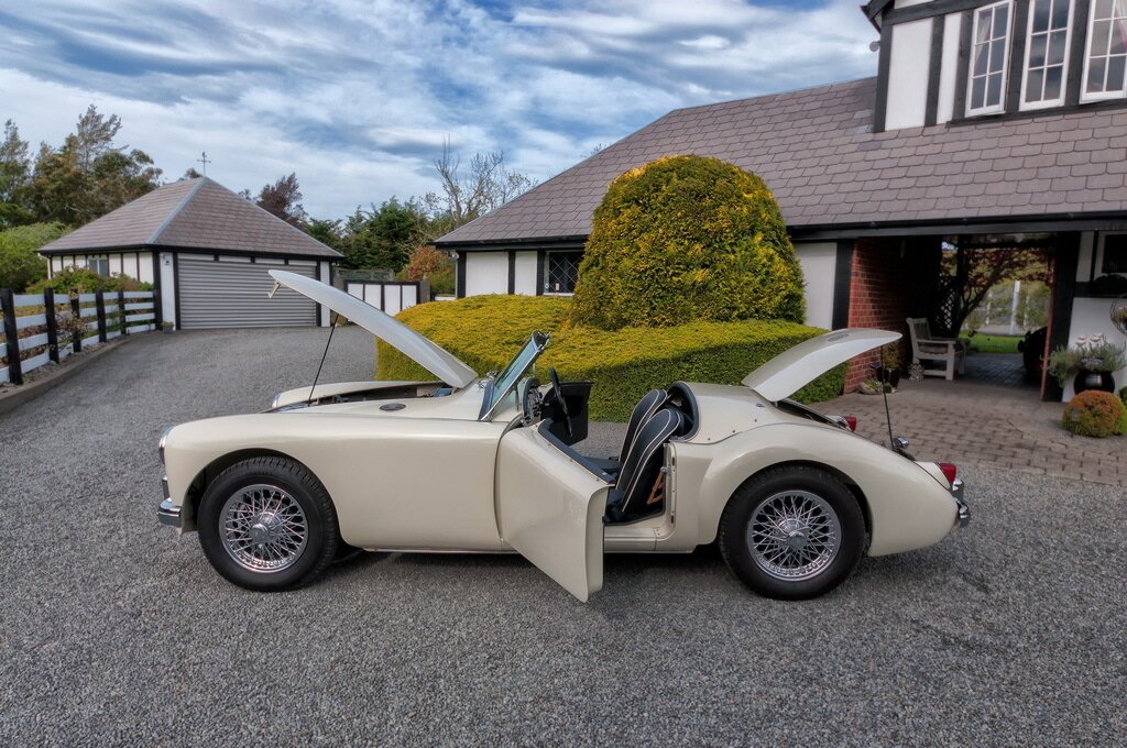 1957 MG A MK I MANUAL 2D CABRIOLET
