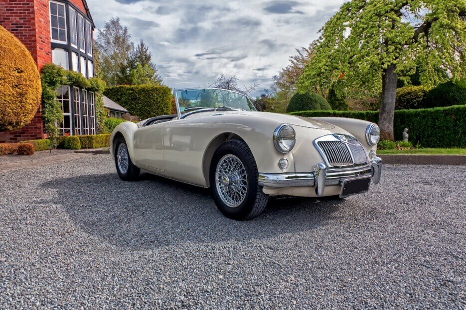 1957 MG A MK I MANUAL 2D CABRIOLET