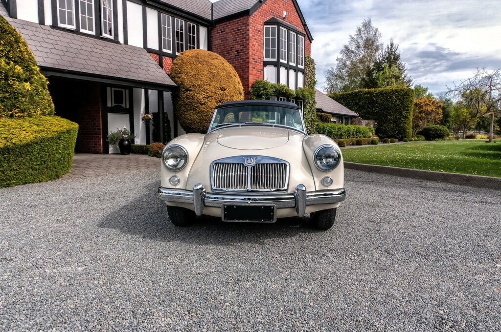 1957 MG A MK I MANUAL 2D CABRIOLET