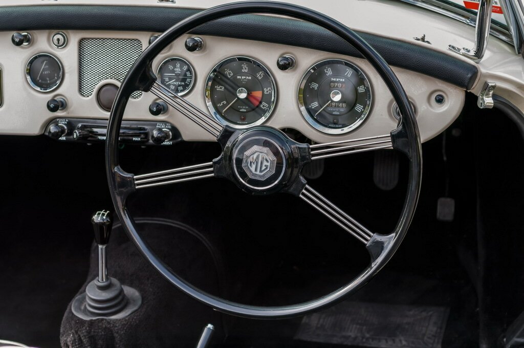 1957 MG A MK I MANUAL 2D CABRIOLET