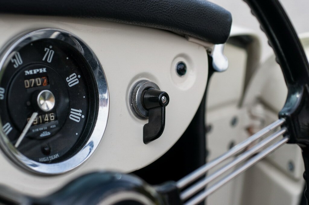 1957 MG A MK I MANUAL 2D CABRIOLET