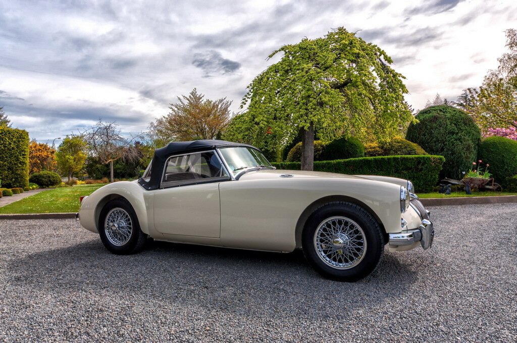 1957 MG A MK I MANUAL 2D CABRIOLET