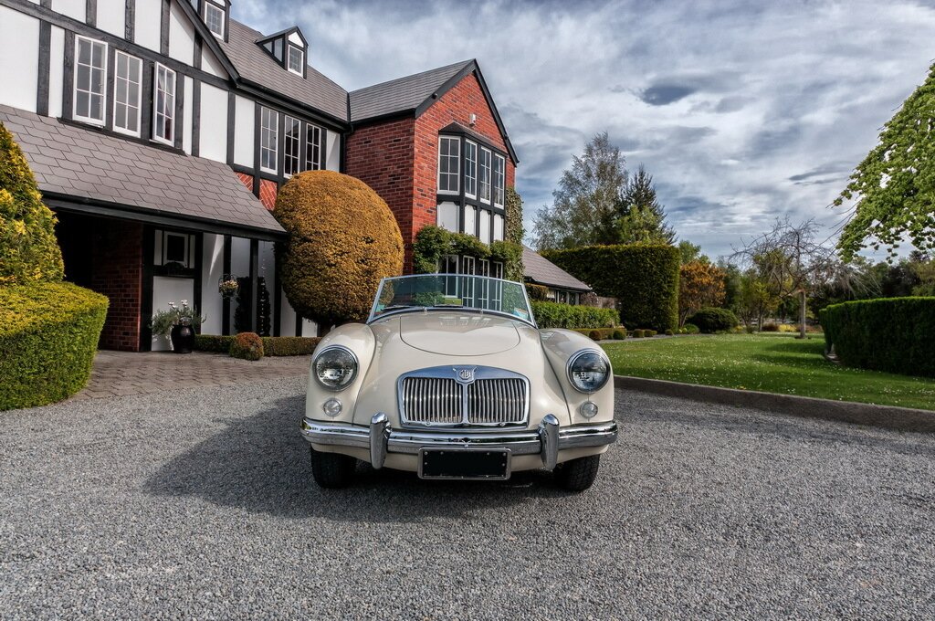 1957 MG A MK I MANUAL 2D CABRIOLET