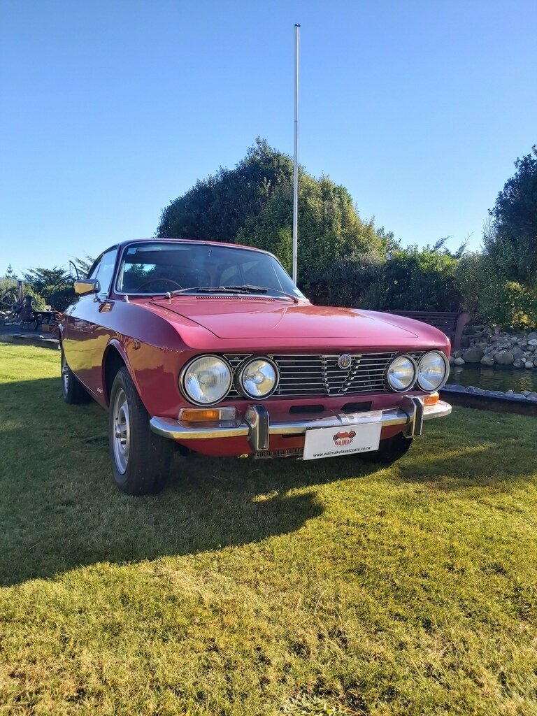 1974 ALFA ROMEO GTV 2000 5 SP MANUAL 2D COUPE