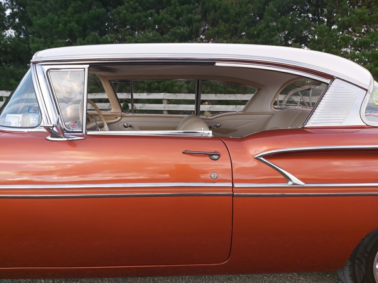 1958 CHEVROLET BEL AIR AUTOMATIC COUPE