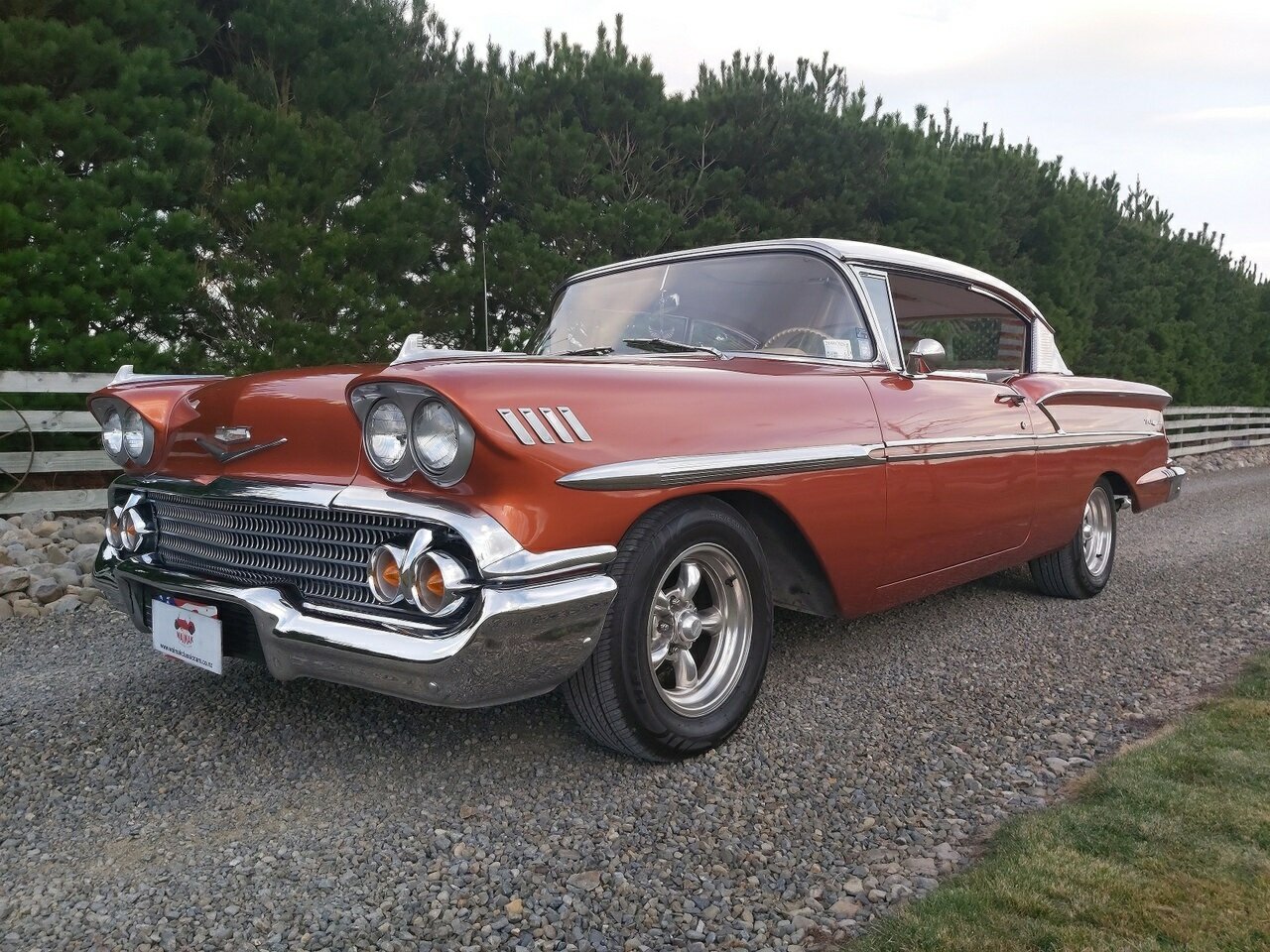 1958 CHEVROLET BEL AIR AUTOMATIC COUPE