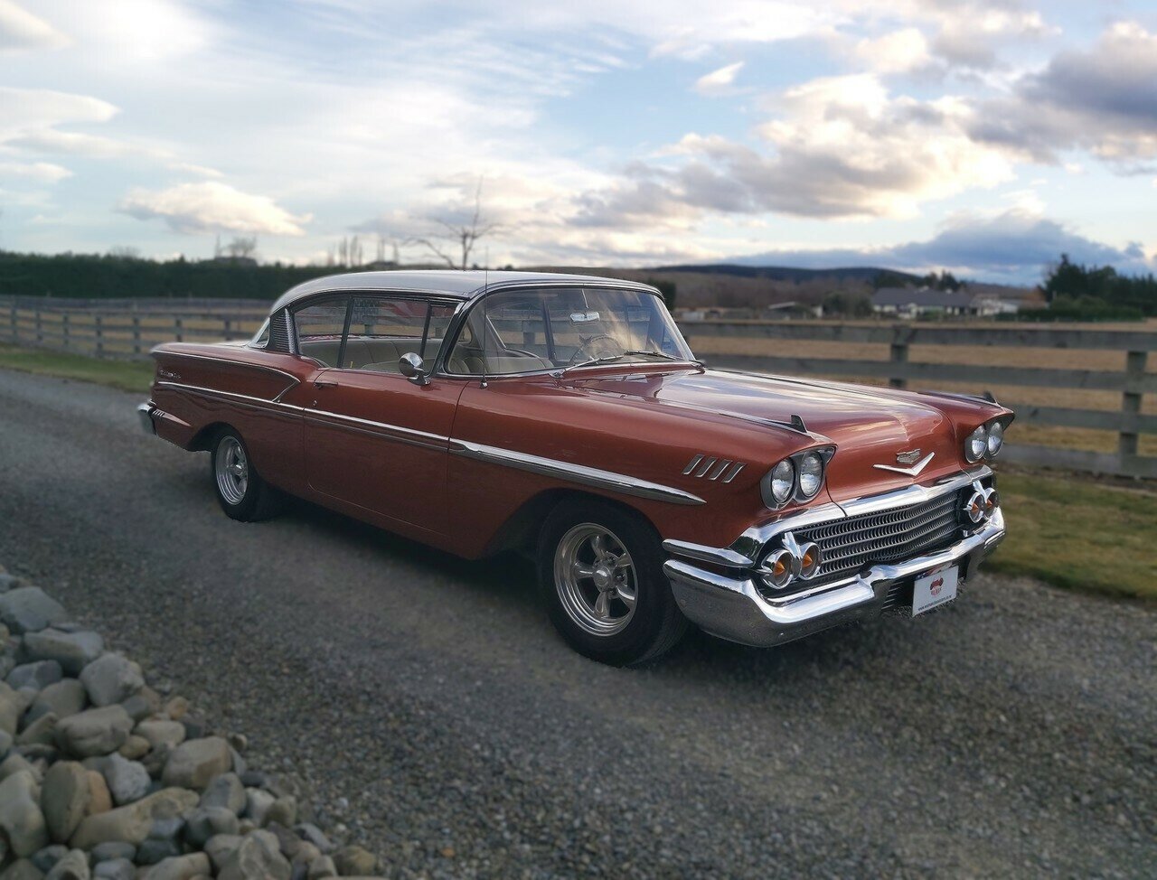 1958 CHEVROLET BEL AIR AUTOMATIC COUPE