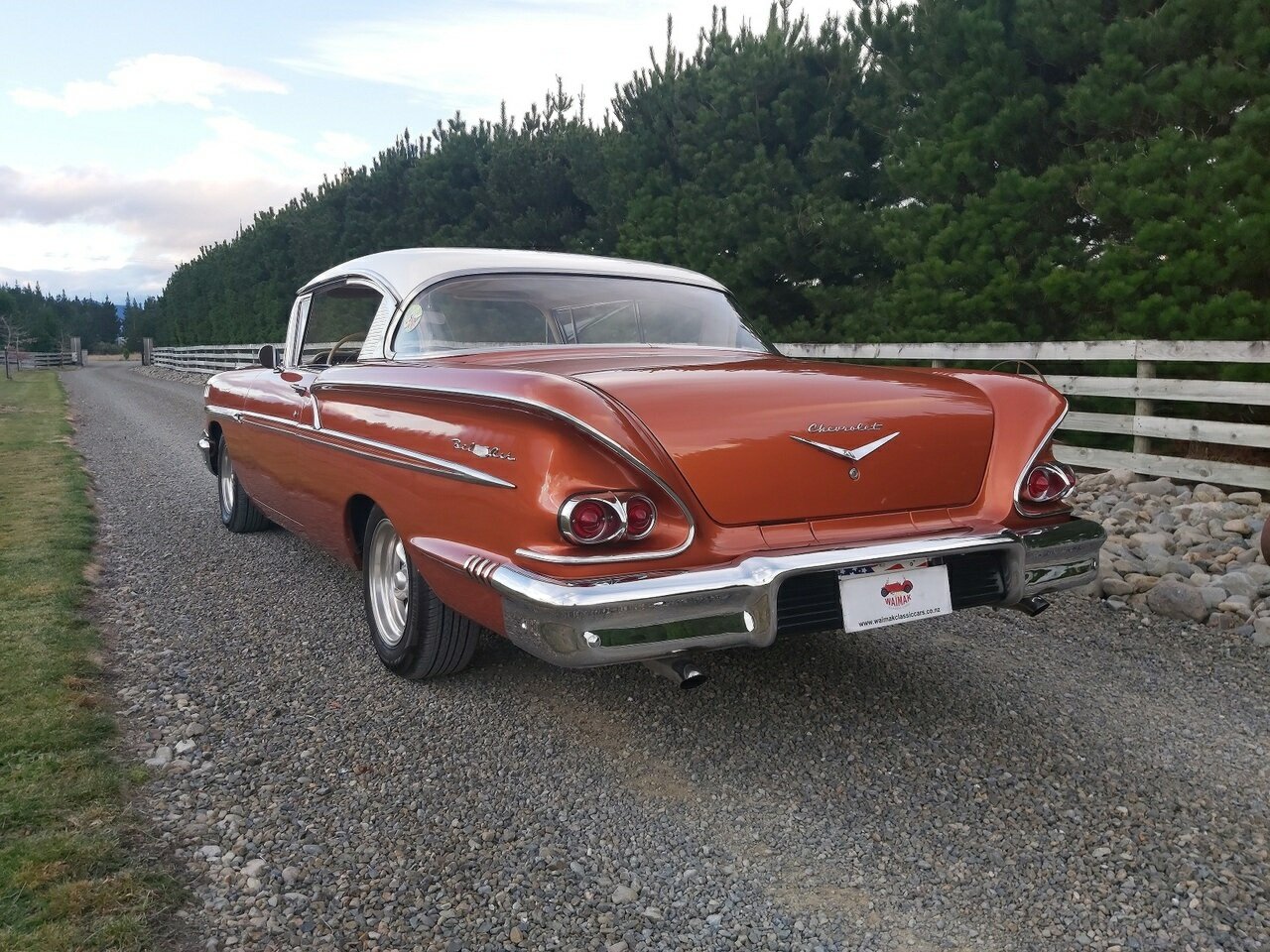 1958 CHEVROLET BEL AIR AUTOMATIC COUPE