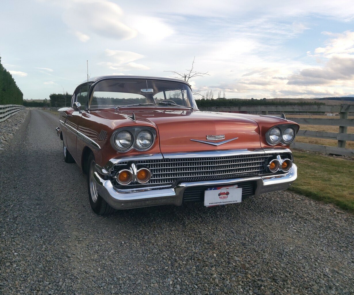 1958 CHEVROLET BEL AIR AUTOMATIC COUPE