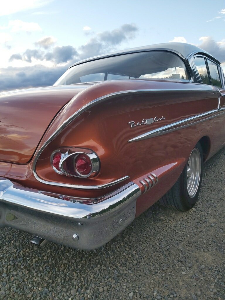1958 CHEVROLET BEL AIR AUTOMATIC COUPE