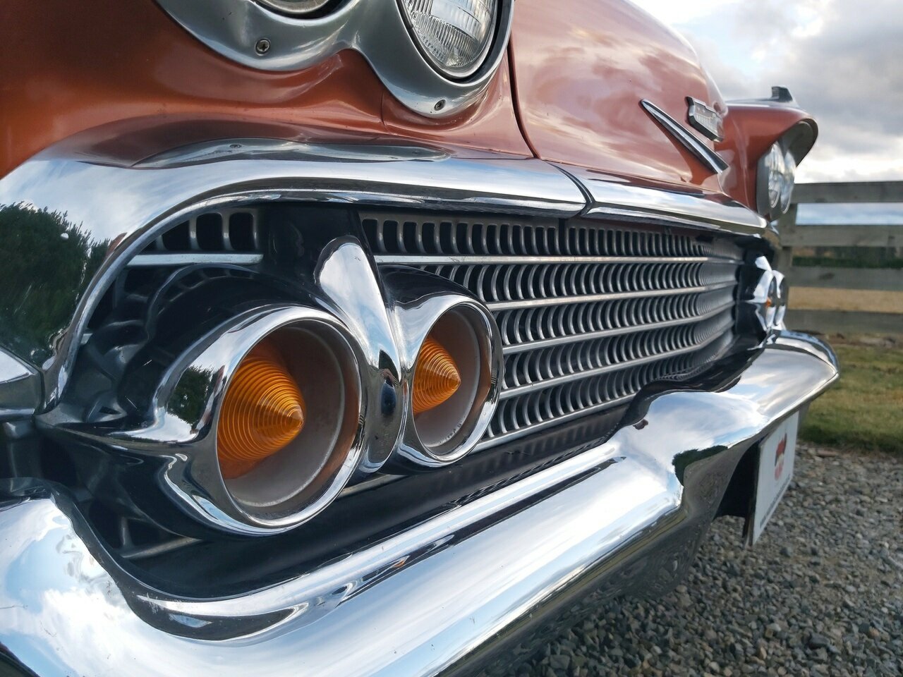 1958 CHEVROLET BEL AIR AUTOMATIC COUPE