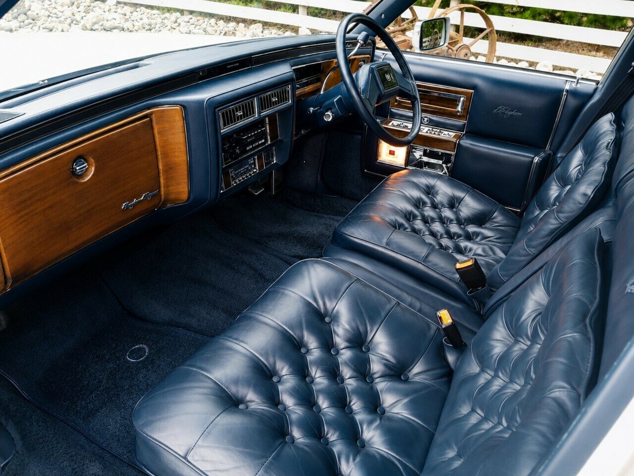 1987 CADILLAC FLEETWOOD BROUGHAM d'ELEGANCE AUTOMATIC 4D SEDAN