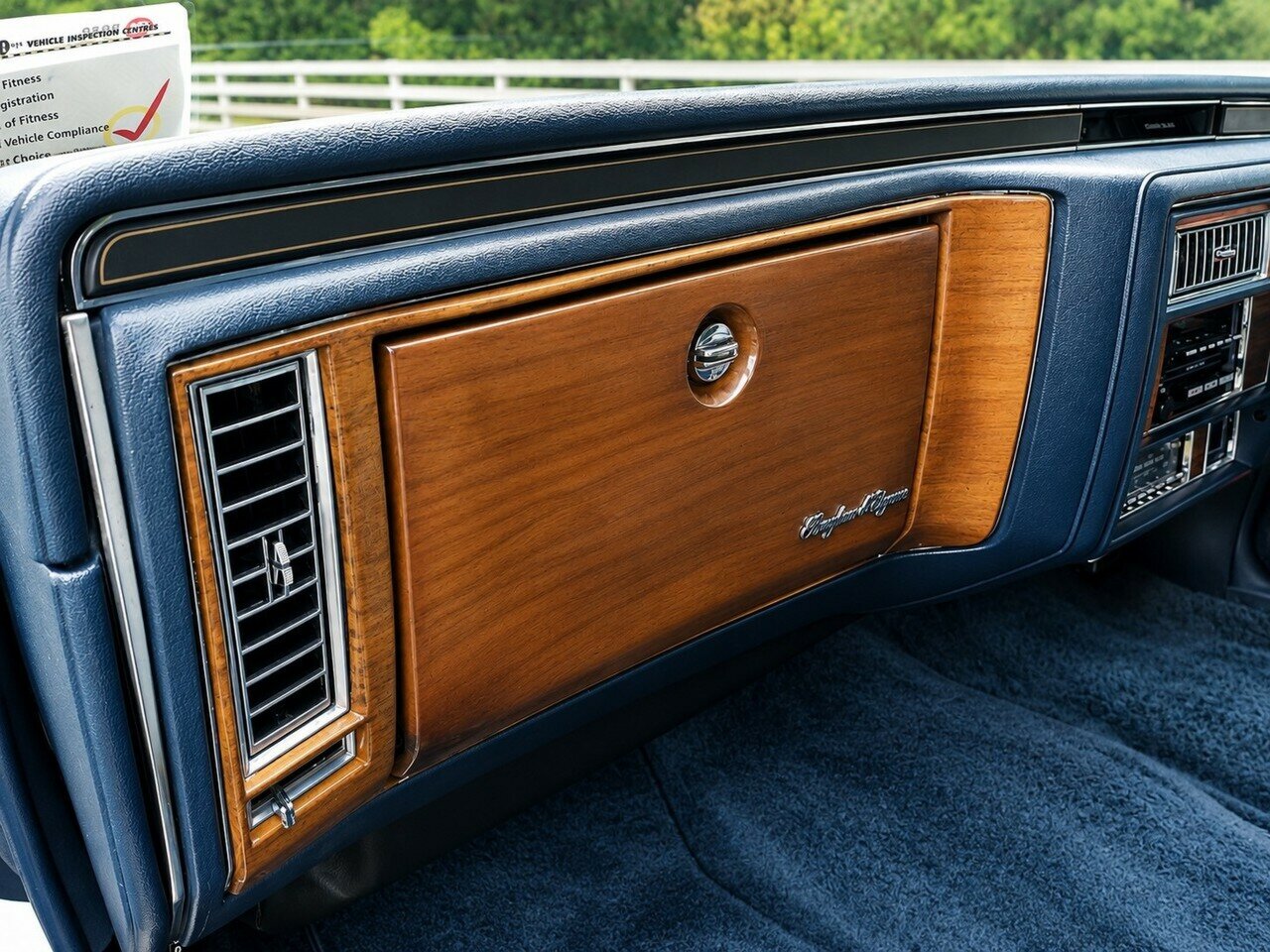 1987 CADILLAC FLEETWOOD BROUGHAM d'ELEGANCE AUTOMATIC 4D SEDAN