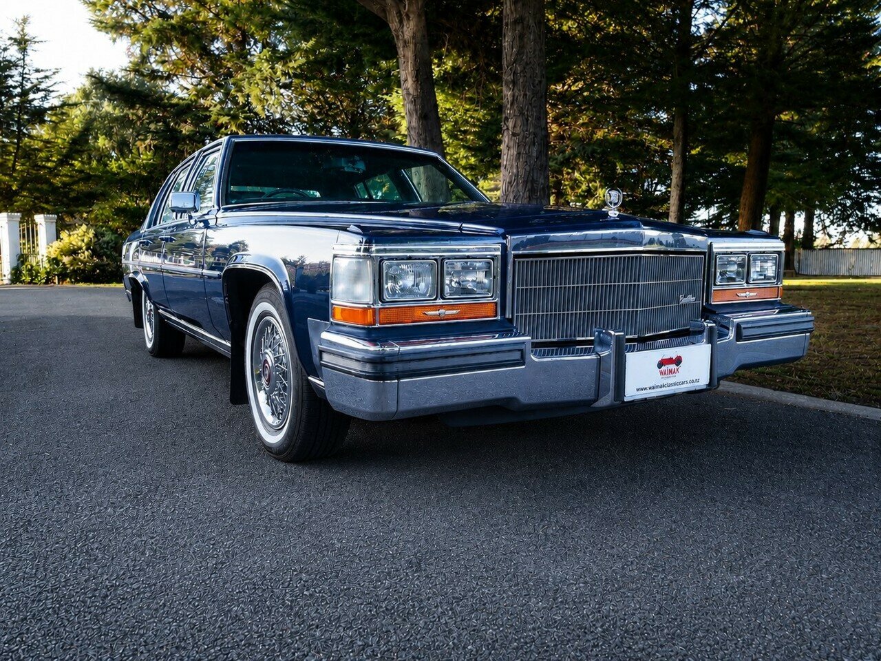 1986 CADILLAC FLEETWOOD BROUGHAM 4 SP AUTOMATIC SEDAN