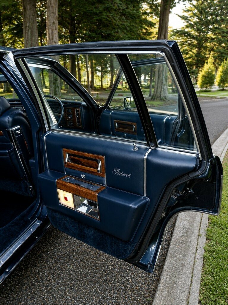 1986 CADILLAC FLEETWOOD BROUGHAM 4 SP AUTOMATIC SEDAN