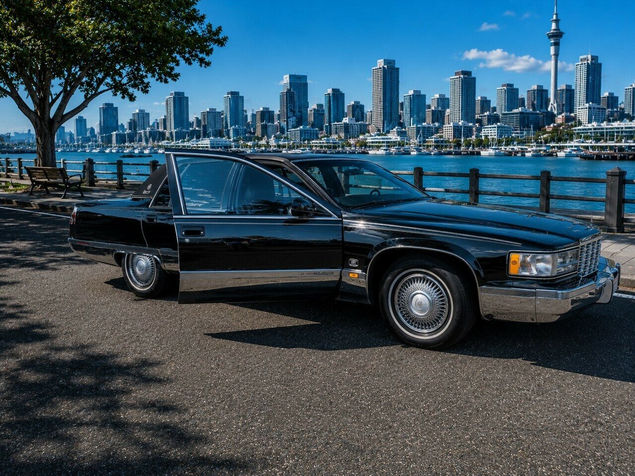 1996 CADILLAC FLEETWOOD BROUGHAM CONNOISEUR 4 SP AUTOMATIC 4D SEDAN