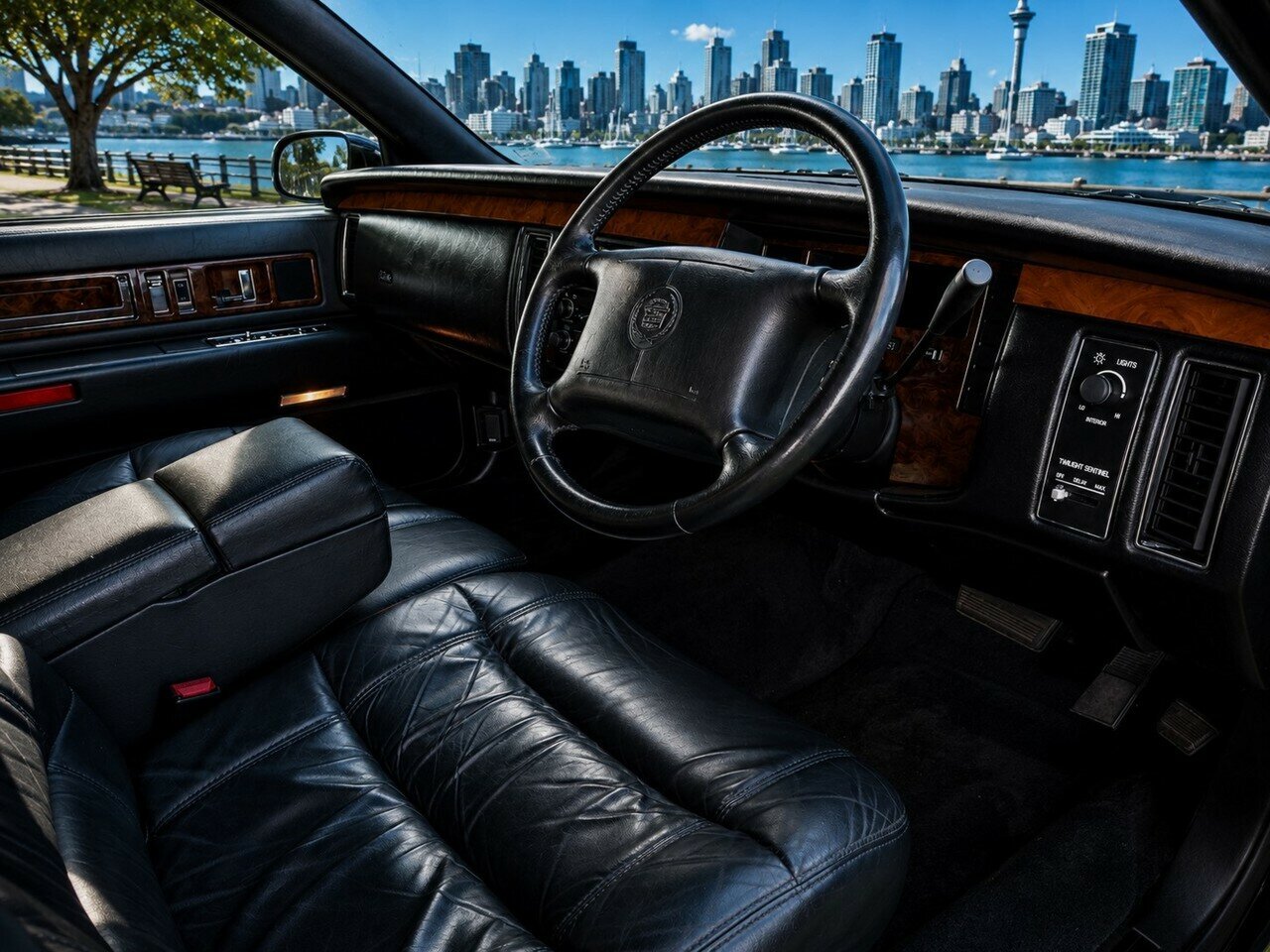 1996 CADILLAC FLEETWOOD BROUGHAM CONNOISEUR 4 SP AUTOMATIC 4D SEDAN