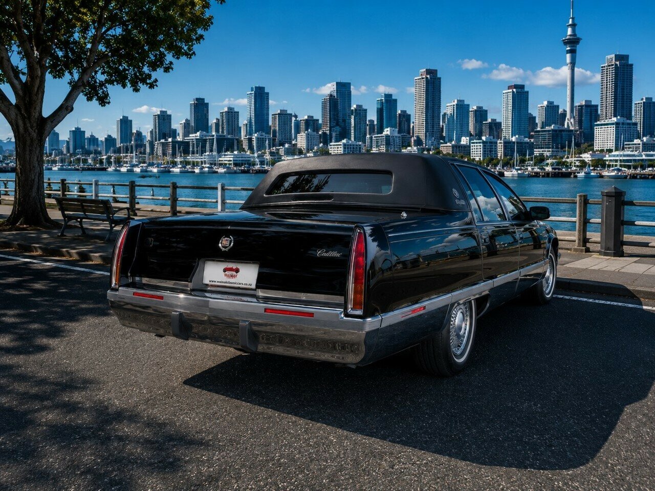 1996 CADILLAC FLEETWOOD BROUGHAM CONNOISEUR 4 SP AUTOMATIC 4D SEDAN
