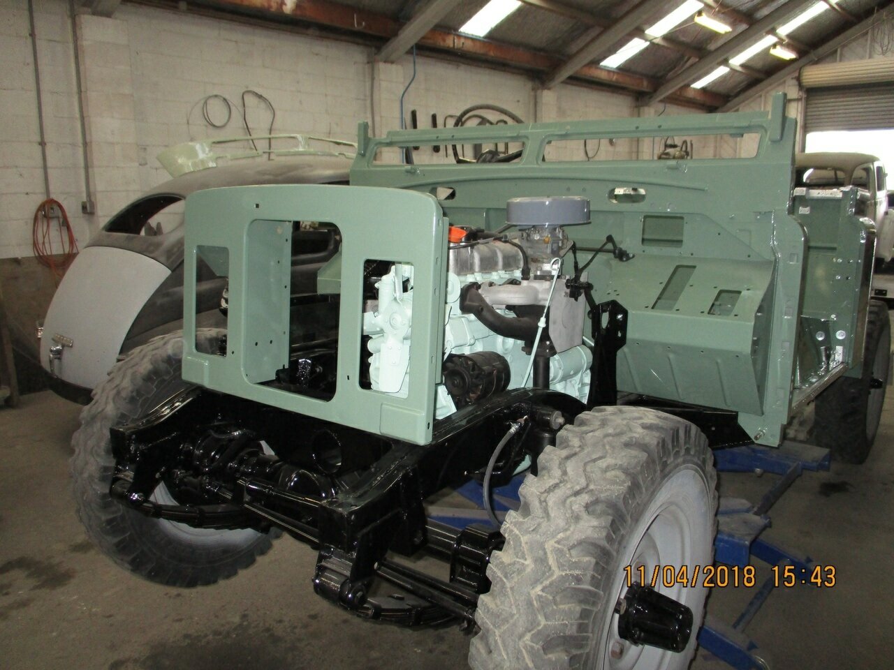 1979 LAND ROVER (4x4) LWB 1240KG 4 SP MANUAL 4X4 TRAY