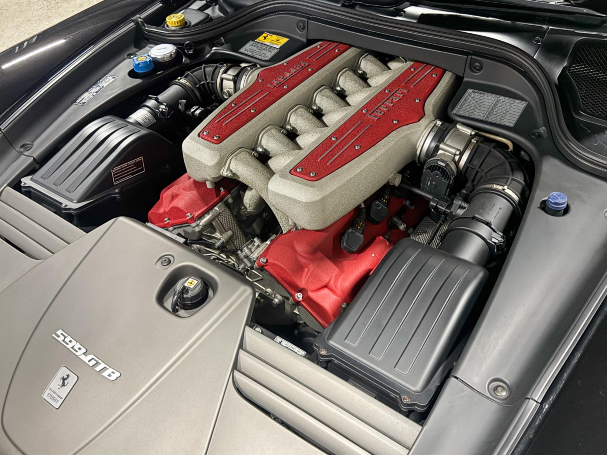 2010 FERRARI 599 FIORANO 6 SP MANUAL F1 SHIFT SEDAN