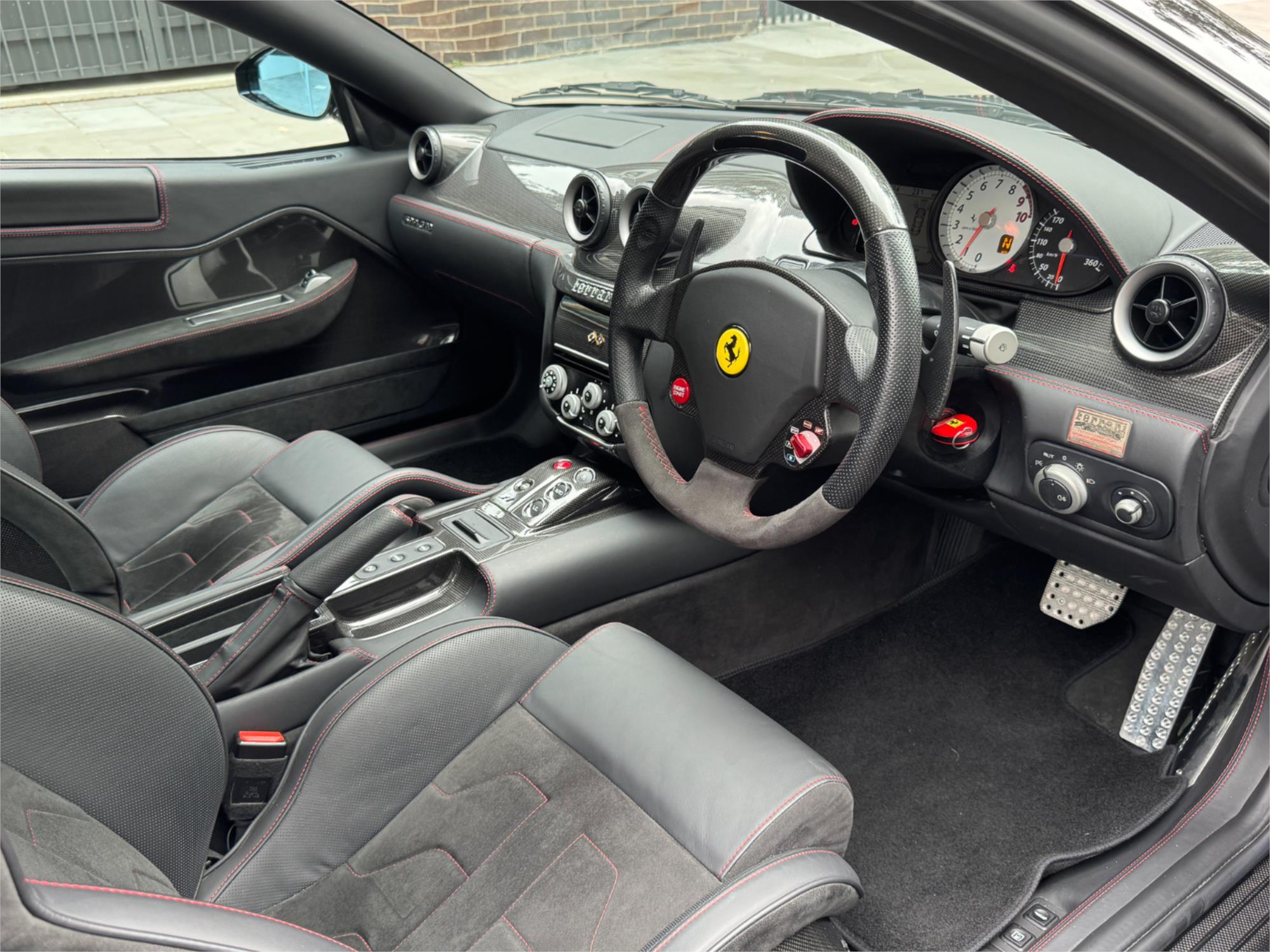 2010 FERRARI 599 FIORANO 6 SP MANUAL F1 SHIFT SEDAN