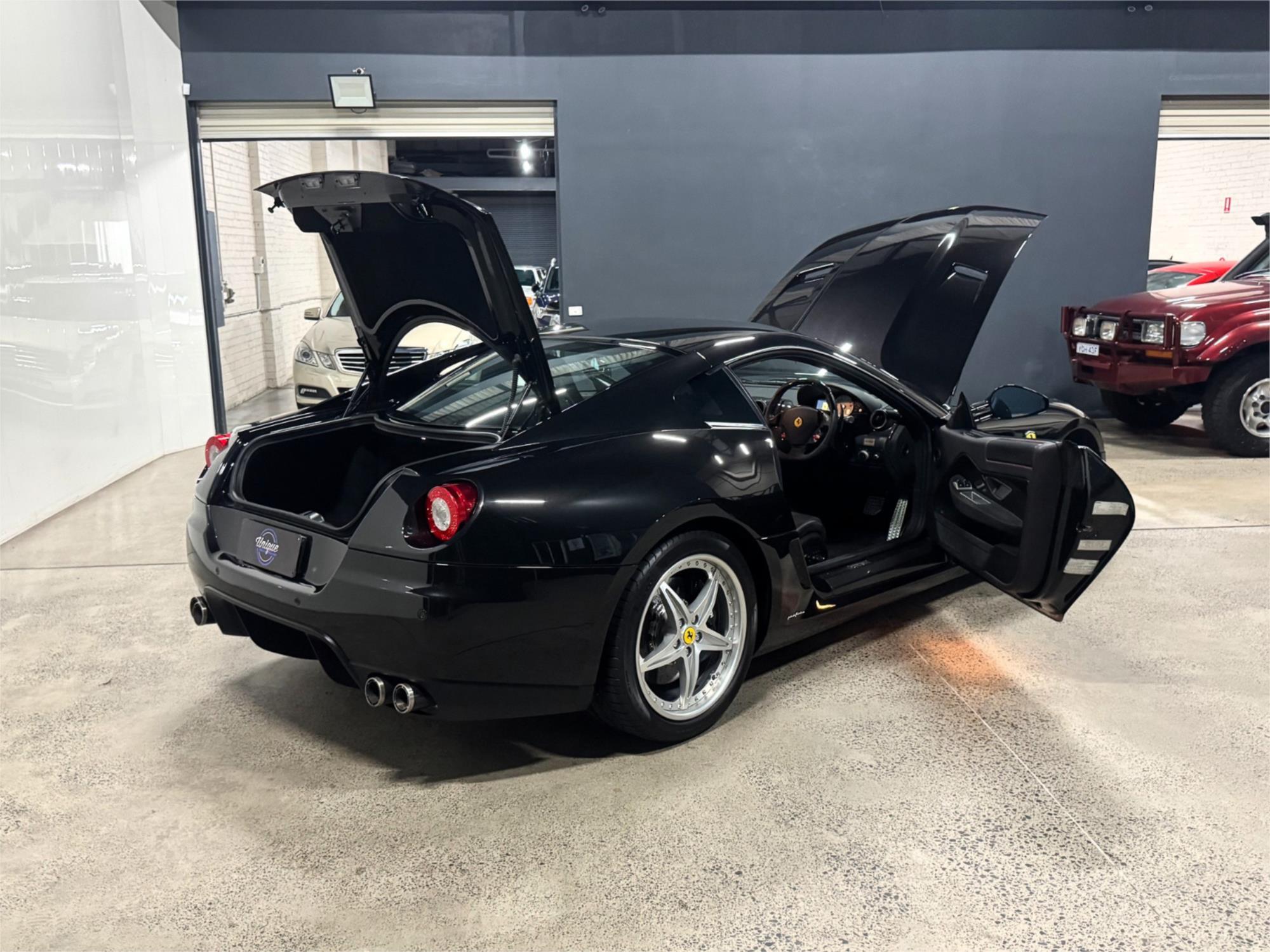 2010 FERRARI 599 FIORANO 6 SP MANUAL F1 SHIFT SEDAN
