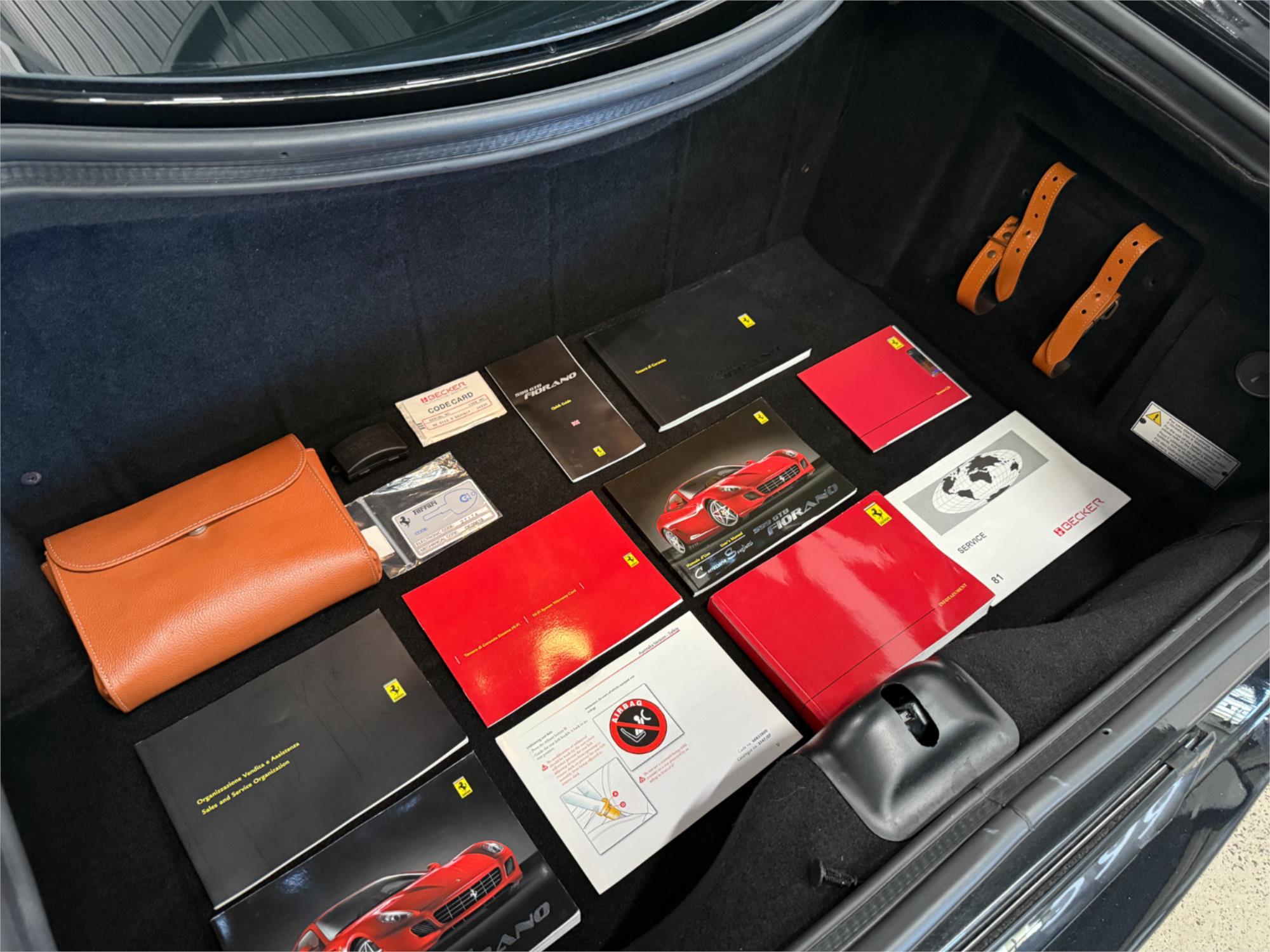 2010 FERRARI 599 FIORANO 6 SP MANUAL F1 SHIFT SEDAN