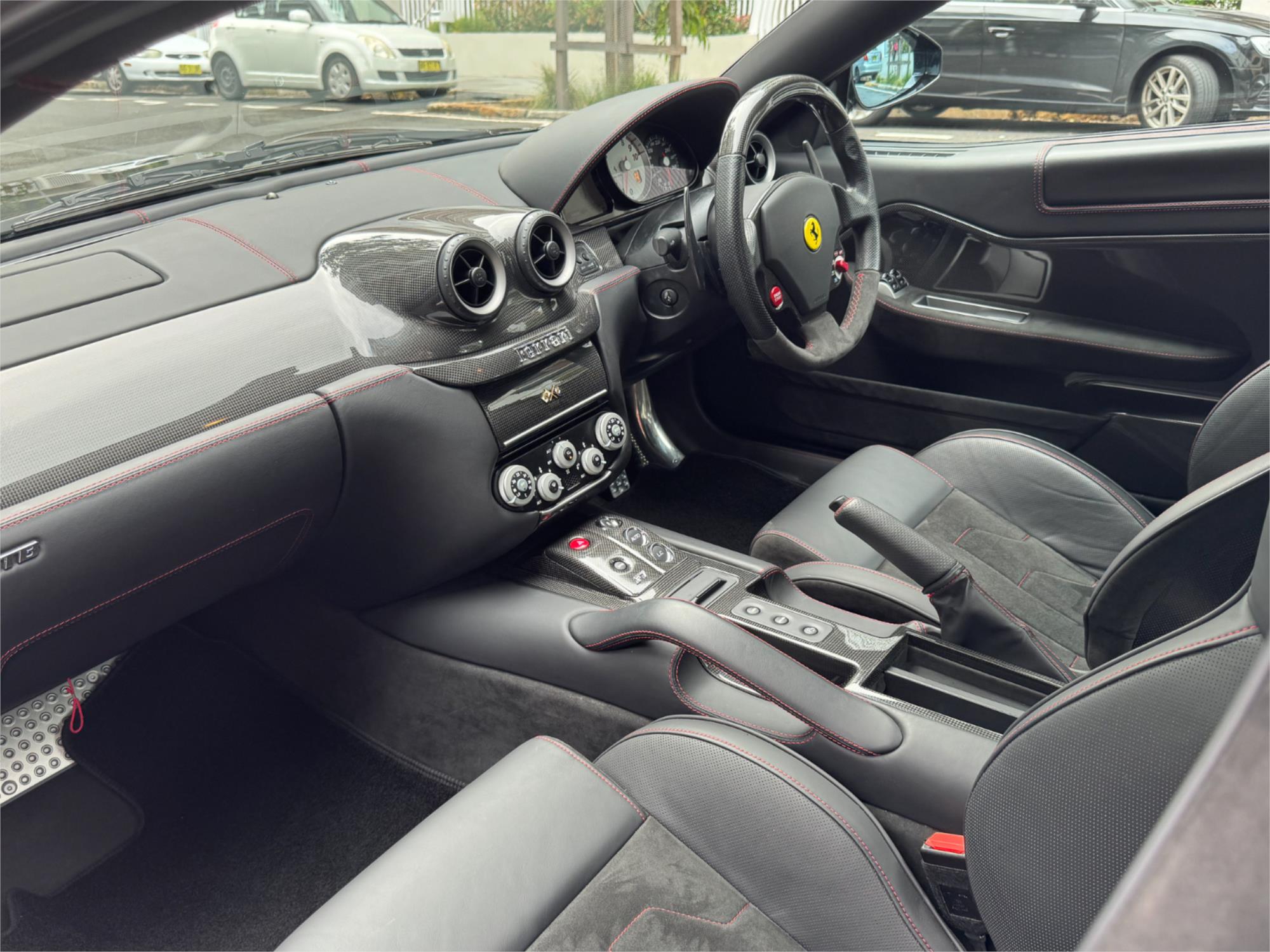 2010 FERRARI 599 FIORANO 6 SP MANUAL F1 SHIFT SEDAN