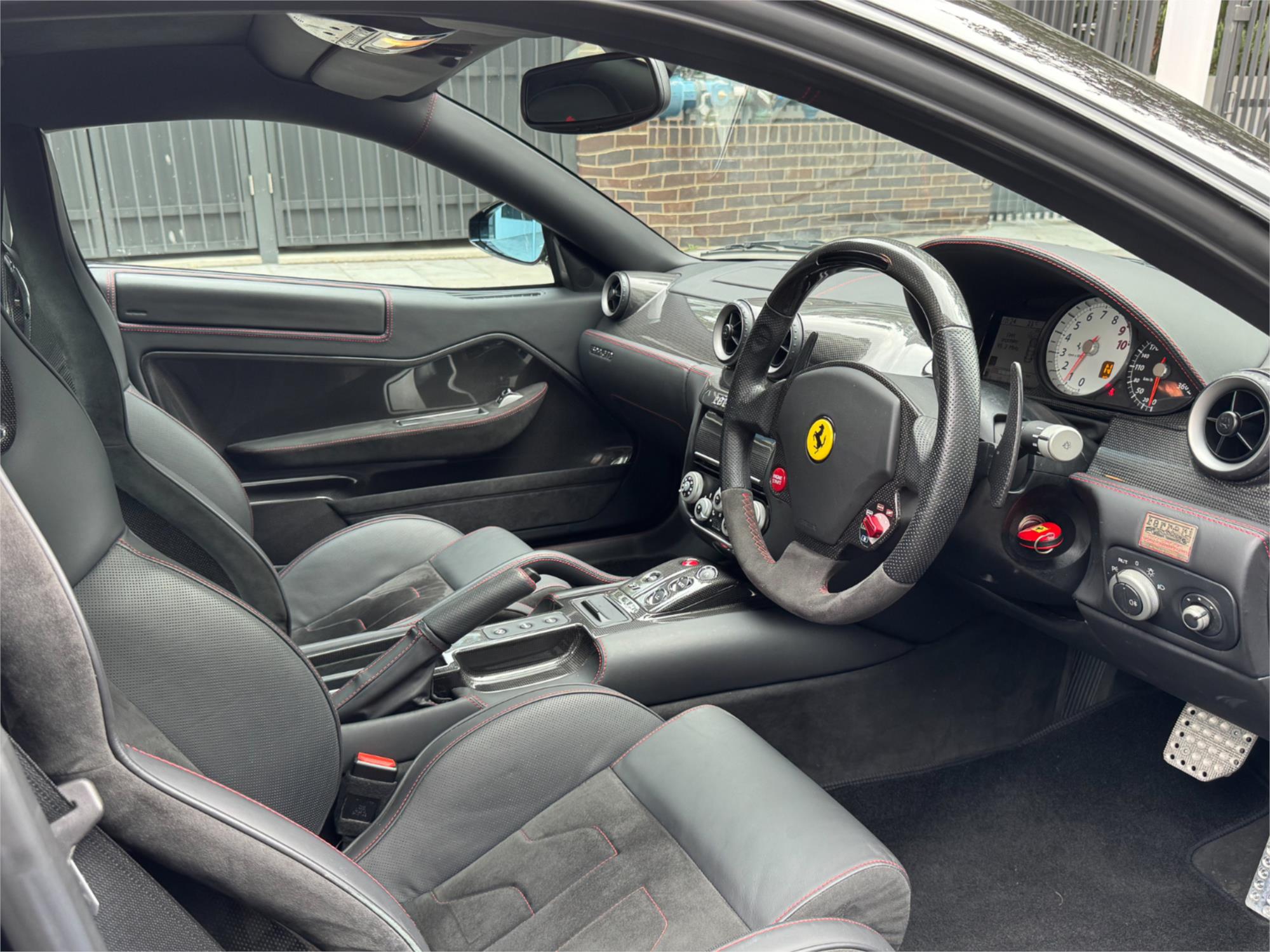 2010 FERRARI 599 FIORANO 6 SP MANUAL F1 SHIFT SEDAN