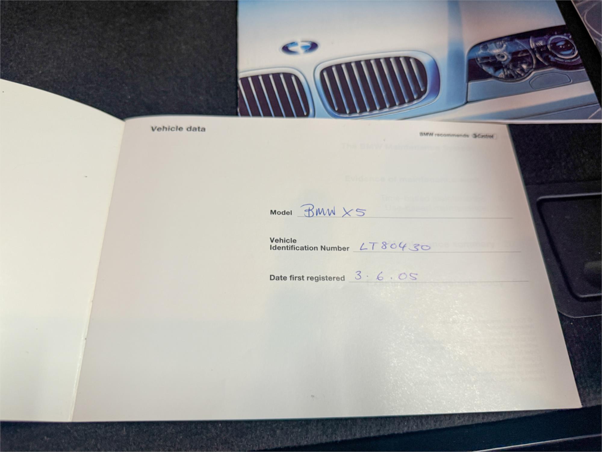 2004 BMW X5 E53 4.4I 6 SP AUTOMATIC 4D WAGON