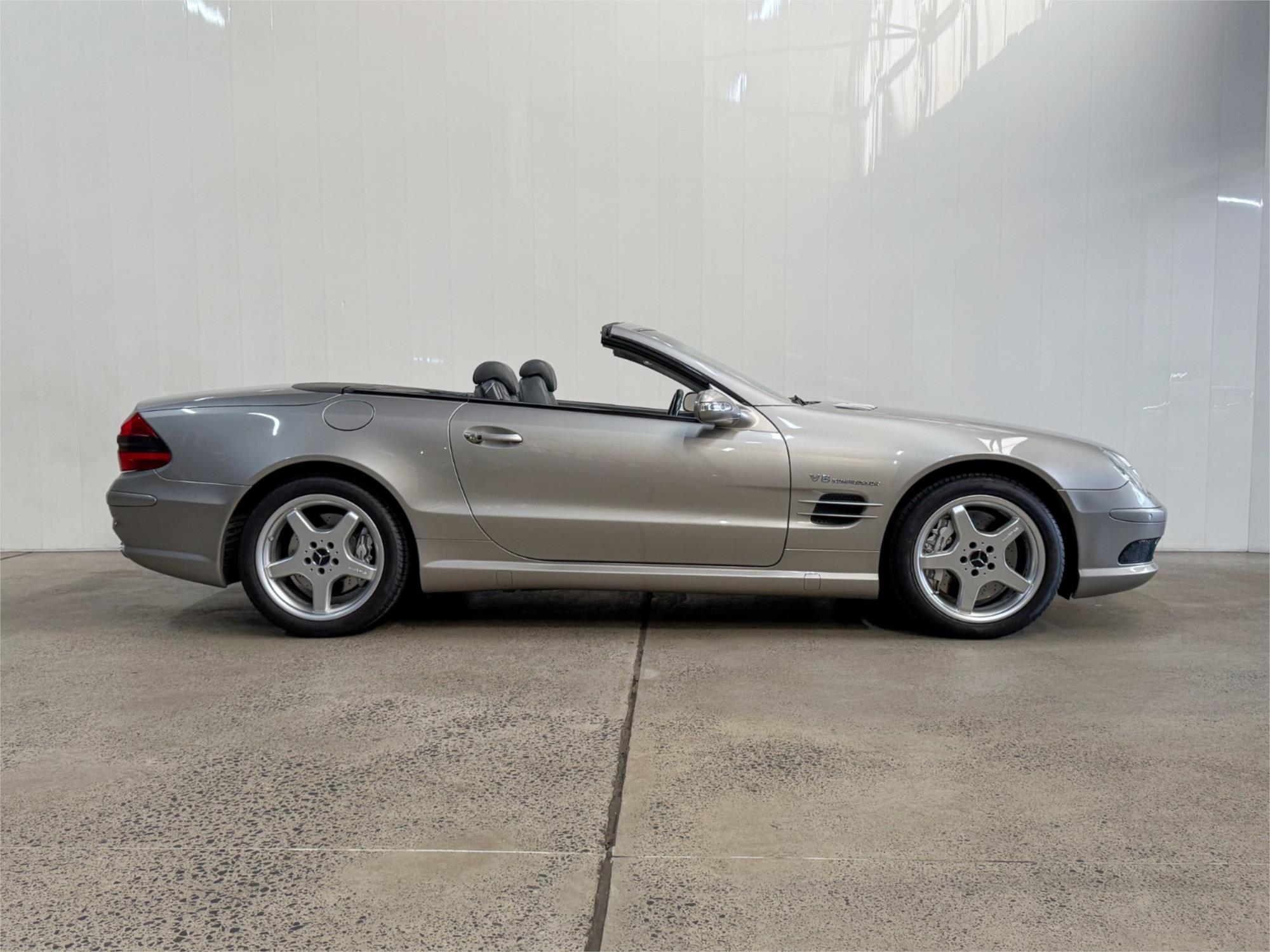 2002 MERCEDES-BENZ SL R230 55 AMG 5 SP AUTOMATIC TOUCHSHIFT 2D CONVERTIBLE
