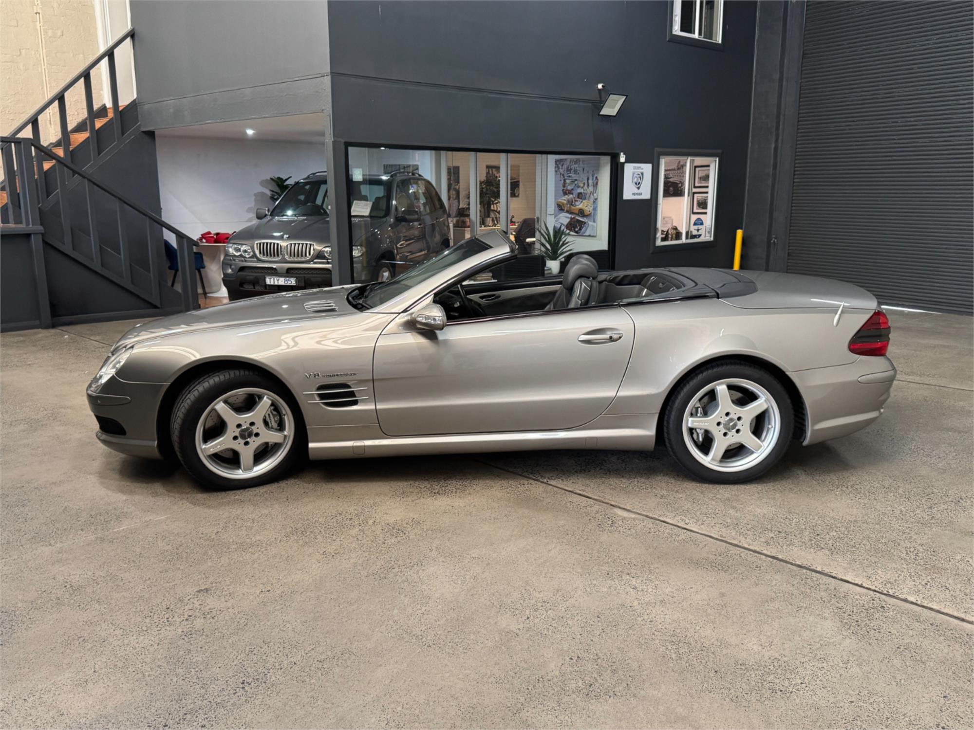2002 MERCEDES-BENZ SL R230 55 AMG 5 SP AUTOMATIC TOUCHSHIFT 2D CONVERTIBLE