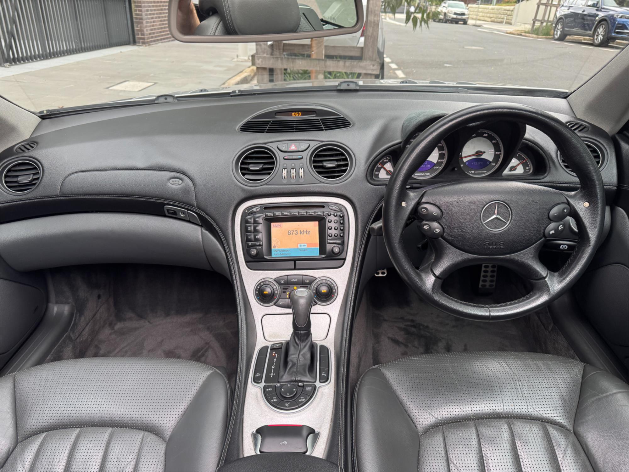2002 MERCEDES-BENZ SL R230 55 AMG 5 SP AUTOMATIC TOUCHSHIFT 2D CONVERTIBLE