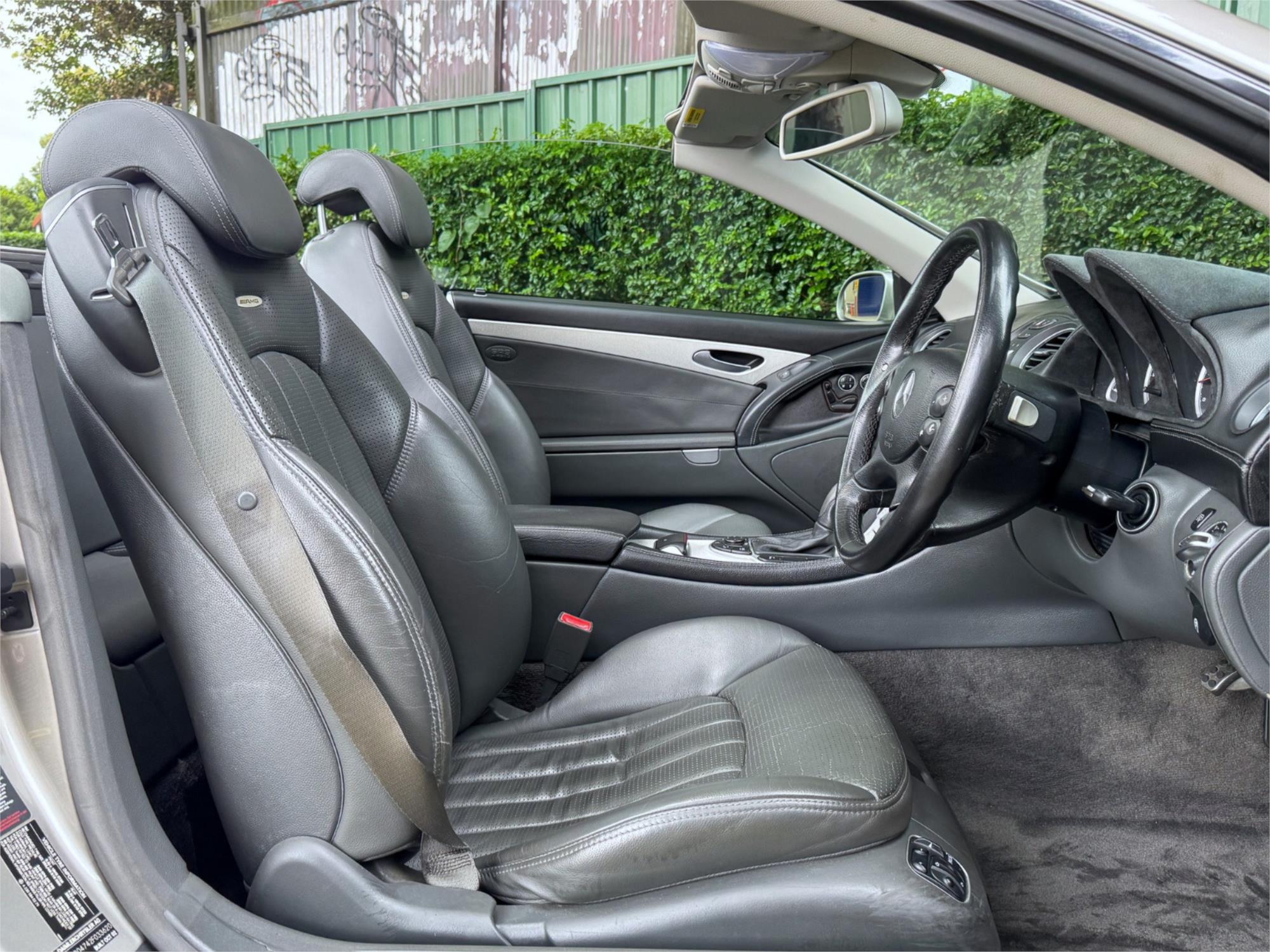 2002 MERCEDES-BENZ SL R230 55 AMG 5 SP AUTOMATIC TOUCHSHIFT 2D CONVERTIBLE