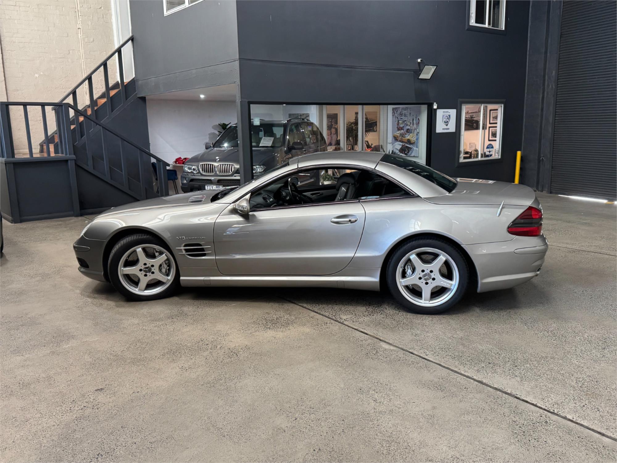 2002 MERCEDES-BENZ SL R230 55 AMG 5 SP AUTOMATIC TOUCHSHIFT 2D CONVERTIBLE