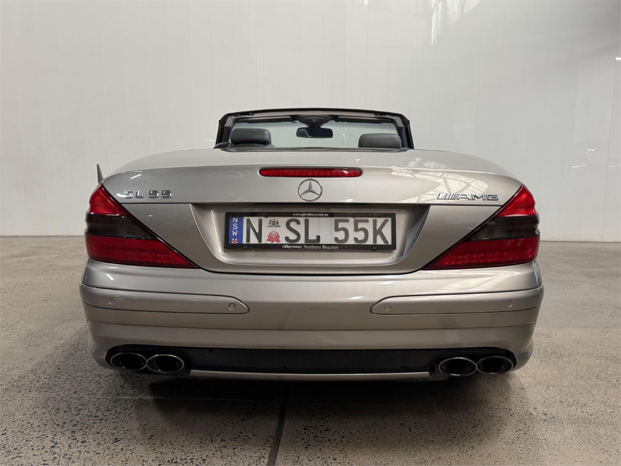 2002 MERCEDES-BENZ SL R230 55 AMG 5 SP AUTOMATIC TOUCHSHIFT 2D CONVERTIBLE